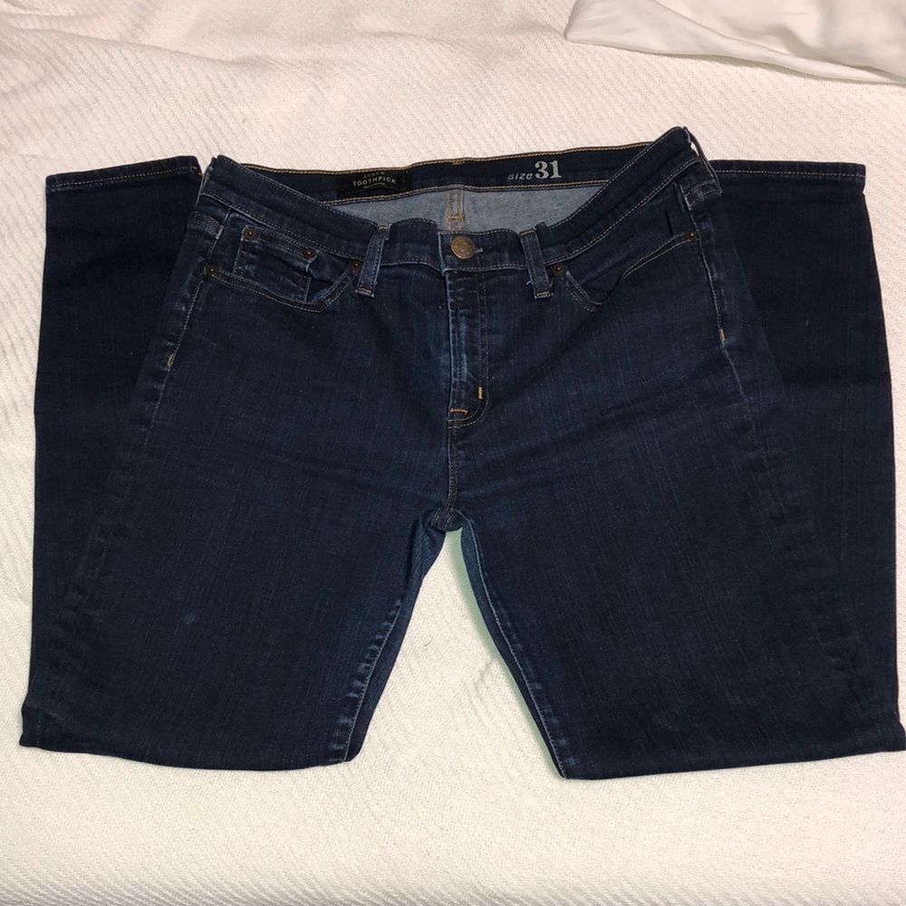 J. Crew Toothpick Denim Jeans